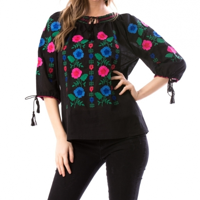 Ie dama cu model floral