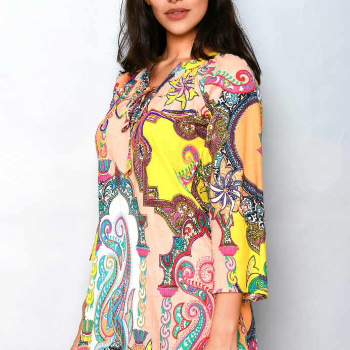 Rochie Dama cu maneci lungi