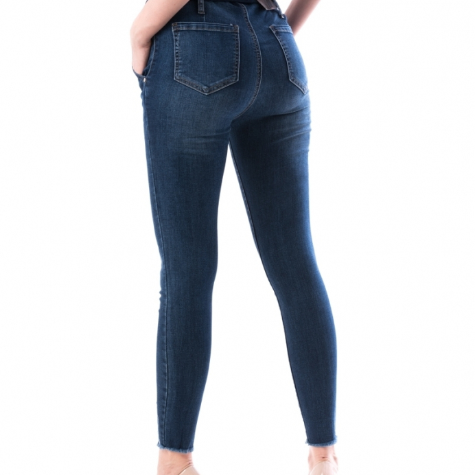 Jeans Dama cu talie inalta