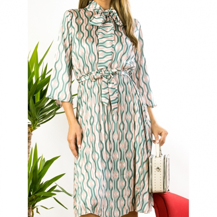 Rochie Dama cu maneci lungi