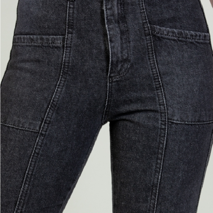 Jeans Dama cu talie inalta