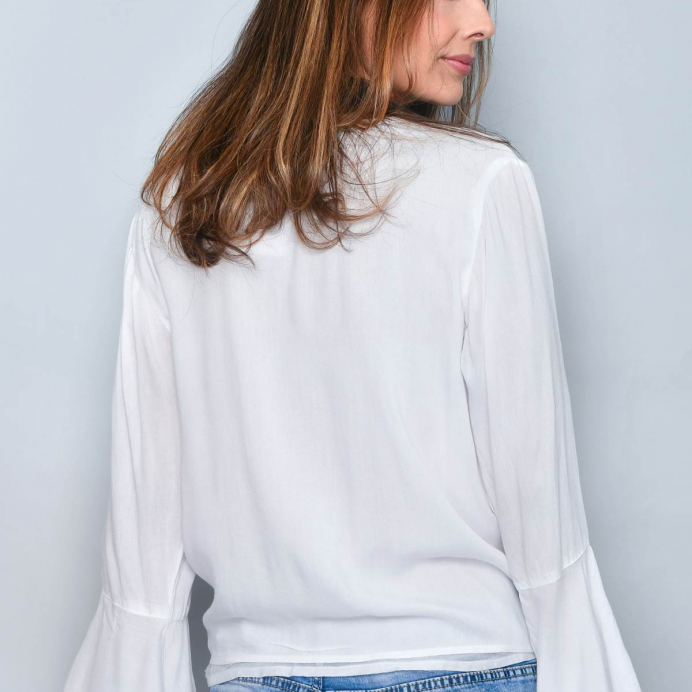 Bluza Dama tip Ibiza cu maneca lunga