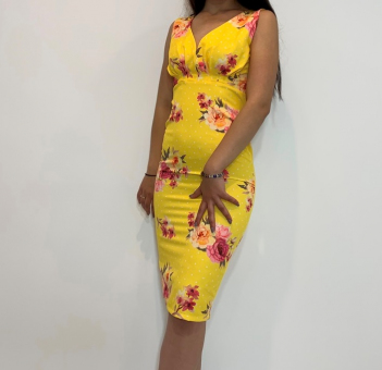 Rochie Dama imprimeu floral