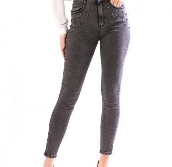 Jeans Dama cu talie inalta