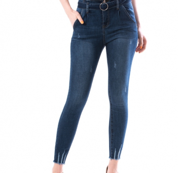 Jeans Dama cu talie inalta
