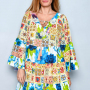 Rochie Dama cu maneci lungi