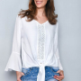 Bluza Dama tip Ibiza cu maneca lunga